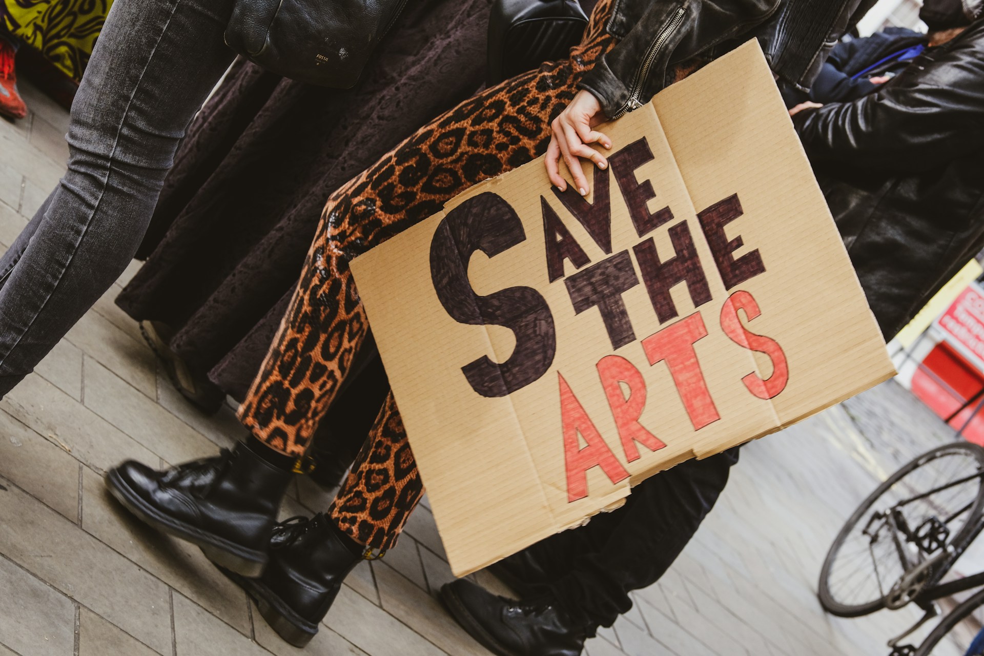 Artists protest for fair pay, a submission fee debate